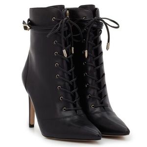 Sam Edelman Bryton Heeled Lace Up Booties